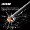 CRICAL Carbon Fiber Pool Cue Single Shaft 3/8 * 8 Uniloc 11.5mm/12.4mm Tip Low Deflection Ultra-Smooth Easy to Control Billiard Cue Stick Shaft 29'' view 2