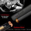 CRICAL Carbon Fiber Pool Cue Single Shaft 3/8 * 8 Uniloc 11.5mm/12.4mm Tip Low Deflection Ultra-Smooth Easy to Control Billiard Cue Stick Shaft 29'' view 3