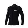 bestgift Thickened Diving Suit 5mm Fleece Lining Warm Split Diving Suit Surfing Wetsuit Jacket Black 5mm 2XL view 1