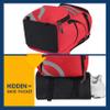 TRAILKICKER Basketball Bag Backpack with Ball Holder Multi-Sport Backpack for Soccer Volleyball Football Baseball Helmet (TK2-Red, Large) view 4