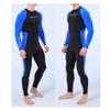 bestgift Diving Suit Men and Women Thin Section Quick-Drying Swimsuit one-Piece surf Sun Protection Blue 2XL view 2