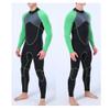 bestgift Men's Diving Suit one-Piece Warm Sun Protection Snorkeling Suit 3mm Diving Wetsuit Swimsuit Long-Sleeved Pants Grey 3mm 2XL view 3