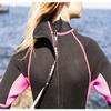 Jueshanzj Warm Thick Swimsuit Diving Suit Zipper Surfing 3mm Wetsuit one-Piece Couple Models Long-Sleeved Long Pants Blue 3mm XS view 3