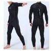 Jueshanzj Men's one-Piece Warm Snorkel Suit 3mm Diving Wetsuit Swimsuit Long-Sleeved Long Pants Blue 3mm 3XL view 2