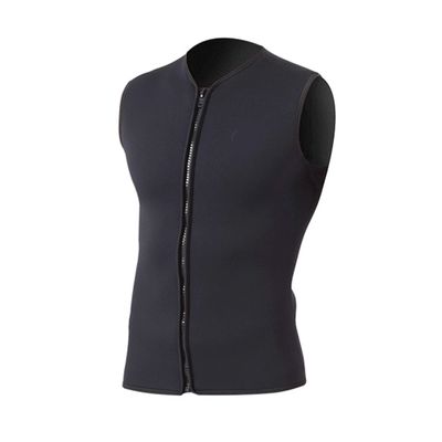 bestgift Wetsuit Diving Thermal Undershirt 3mm Diving Suit Wetsuit Sleeveless Men and Women Diving Undershirt Black 3mm 2XL