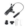 NOBUHIRO M340A 540 Lumens Tactical Flashlight, with Replaceable Mounting Rotating Base, Suitable for 20mm Picatinny & Mlok/Keymod Rail, Include with Remote Pressure & Push Button Switch view 1