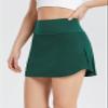 baleaf Pleated Tennis Skirt Skorts Skirts for Woman High Waisted Lightweight Athletic Golf Workout with Shorts Pockets Green Large view 2