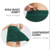 baleaf Pleated Tennis Skirt Skorts Skirts for Woman High Waisted Lightweight Athletic Golf Workout with Shorts Pockets Green Large view 4