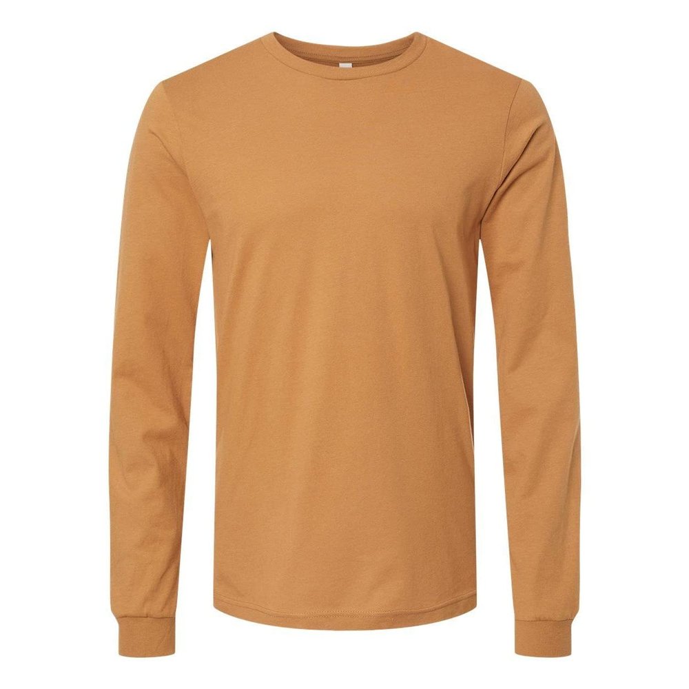 Long Sleeve Jersey T-Shirt by Bella+Canvas