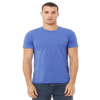 Bella Canvas Unisex Heather CVC T-Shirt Neon Orange