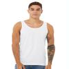 Bella + Canvas Unisex Jersey Tank Maroon view 1