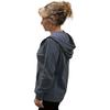 COUVER Women's Active Casual Thin Cotton Zip Up Hoodie Jacket, Denim, Large, 1 Piece view 3