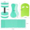 Water Aerobics Set, 5Pcs Water Weight, Pool Exercise Dumbbell Kickboard Set view 2