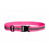 Reflective Belt 2 Pcs PT Belt Reflective Running Gear for Men and Women Elastic Reflective Sash Perfect for Running Cycling Walking Marathon Military Pink 4cm view 1