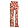 tuduoms Women's Bootcut Yoga Pants Workout High Waist Flare Yoga Leggings Sunflower Print Wide Leg Pants Lounge Bell Bottom Dress Pants Tummy Control Leggings view 4