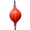 lamphle Muay Thai Speed Bag, Boxing Reflex-Ball Inflatable Boxing Ball, Pro Speed Punching Ball, Double Ended Speed Bags for Boxing Red
