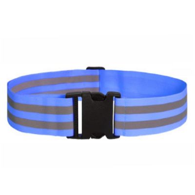 Cicilin Reflective Belt 2 Pcs PT Belt Reflective Running Gear for Men and Women Elastic Reflective Sash Perfect for Running Cycling Walking Marathon Military Blue 5cm