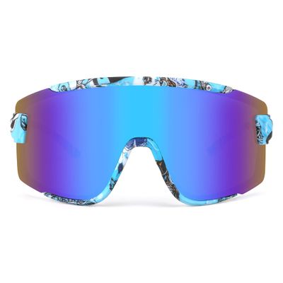 FEISEDY Cycling Glasses Men Women Sport Sunglasses 80s ski Goggles Driving Fishing Biking Sunglasses UV Protection B2944
