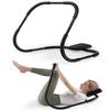 Ab Crunch Machine, Ab Roller for Home, Portable Ab Cruncher Sit Up Exercise Equipment for Core Strength, Sturdy Ab Workout Equipment, Black view 1