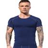 Men's Compression Shirts Short Sleeve Workout T Shirt Cool Dry Athletic Undershirts Gym Yoga Base Layers Running Tops view 2