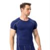 Men's Compression Shirts Short Sleeve Workout T Shirt Cool Dry Athletic Undershirts Gym Yoga Base Layers Running Tops view 4