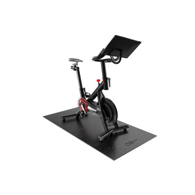 Cycleclub Bike Mat for Bike & Bike+ Upgrade to 6 mm Quick Recovery - 36" x 84" Exercise Bike Trainer Mat for Stationary Indoor Spin Bike