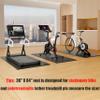 Cycleclub Bike Mat for Bike & Bike+ Upgrade to 6 mm Quick Recovery - 36" x 84" Exercise Bike Trainer Mat for Stationary Indoor Spin Bike view 2