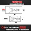 Cycleclub Bike Mat for Bike & Bike+ Upgrade to 6 mm Quick Recovery - 36" x 84" Exercise Bike Trainer Mat for Stationary Indoor Spin Bike view 4