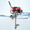 Outboard Motor 4 Stroke Boat Engine 8.0 HP Marine Boat Motor 196CC Marine Engine with Air Cooling TCI System and Hand-pull Recoil Start for Inflatable Fishing Boats Yachts Water Sport Tools view 3