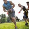 Trained 2 Man Flag Football Set & Carry Bag (RED) view 2