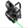 Lancer Tactical 1X22X33 Reflex Sight Red Dot Sight Red Green 4 Reticle Optics with Green Laser for 20mm Rail view 1