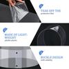 Hoteam 6 Pcs Exercise Ball Holder Yoga Exercise Stand Stability Storage Stackers Clear Plastic Holder for Different Size Stability Yoga Balls Storage Display view 3