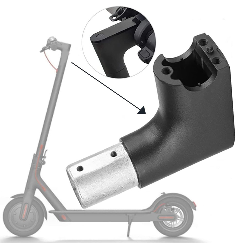 Felixstory Electric Scooter Forehead Press Block Bracket Parts Aluminium Accessory Replacement for Xiaomi M365/ /1S/Pro Repair Spare Parts Bracket Folding Scooter Faucet Assembly