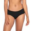 The Period Company Brushed Microfiber Absorbent Bikini Period Underwear for Women Medium Flow  Super-Absorbent Menstrual Panties & Leak Resistant Period Panties | Organic Cotton Gusset | Black - XL view 1