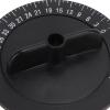 Badminton Racket Pressure Measuring Device, Hard Plastic Badminton Racket Tension Calibrator, Black view 2