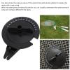 Badminton Racket Pressure Measuring Device, Hard Plastic Badminton Racket Tension Calibrator, Black view 3