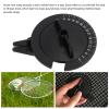 Badminton Racket Pressure Measuring Device, Hard Plastic Badminton Racket Tension Calibrator, Black view 4