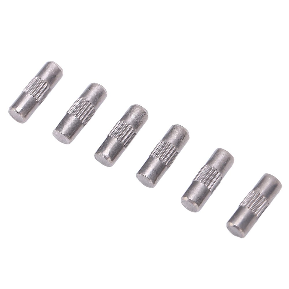 Dilwe Surfboard Fin Screws, 6pcs Universal Anti Fin Plug Screw for Longboard (Stainless Steel