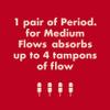 The Period Company High Waist Absorbent Period Underwear for Women Medium Flow  Reusable, Super-Absorbent, Leak Resistant Period Panties  Ultra Soft Microfiber with Organic Cotton Gusset  Black, 2X view 4