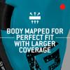 G-Form Shockwave Fastpitch Elbow Guard - Softball Elbow Pad - Washable Protective Guard for Women & Girls - Flexible & Breathable Elbow Sleeve Guard - Neon Blue, Adult S/M view 4