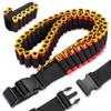 Punctsal 12/20 Gauge 60 Rounds Shotgun Bandolier Strap, Adjustable Shotshell Shoulder Carrier Holder Belt for Hunting (60 + 8 Round) view 1