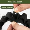 Punctsal 12/20 Gauge 60 Rounds Shotgun Bandolier Strap, Adjustable Shotshell Shoulder Carrier Holder Belt for Hunting (60 + 8 Round) view 3