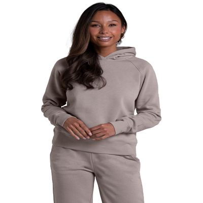 Fruit Of The Loom Womens Crafted Comfort Sweatshirts, Pants, & Tri-blend Tees Hooded, Fleece Hoodie - Walnut Heather, XX-Large US