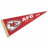 WinCraft Chiefs AFC Champions and Super Bowl 2023 LVII Bound Full Size Large Pennant view 1