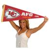 WinCraft Chiefs AFC Champions and Super Bowl 2023 LVII Bound Full Size Large Pennant view 4
