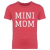 Customized Girl Mini Mom Kids Youth Tee: Youth Triblend T-Shirt Vintage Red view 1