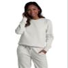 Fruit Of The Loom Womens Crafted Comfort Sweatshirts, Pants, & Tri-blend Tees, Fleece Crew - Sweet Cream, X-Large US view 1
