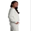 Fruit Of The Loom Womens Crafted Comfort Sweatshirts, Pants, & Tri-blend Tees, Fleece Crew - Sweet Cream, X-Large US view 2