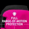G-Form Shockwave Fastpitch Elbow Guard - Softball Elbow Pad - Washable Protective Guard for Women & Girls - Flexible & Breathable Elbow Sleeve Guard - Neon Pink, Adult S/M view 2
