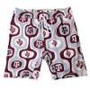 Wes and Willy Mens College Sports Fan Cabana Boy Retro Tech Swim Shorts (Tex A&M, XXX-Large) Maroon view 1